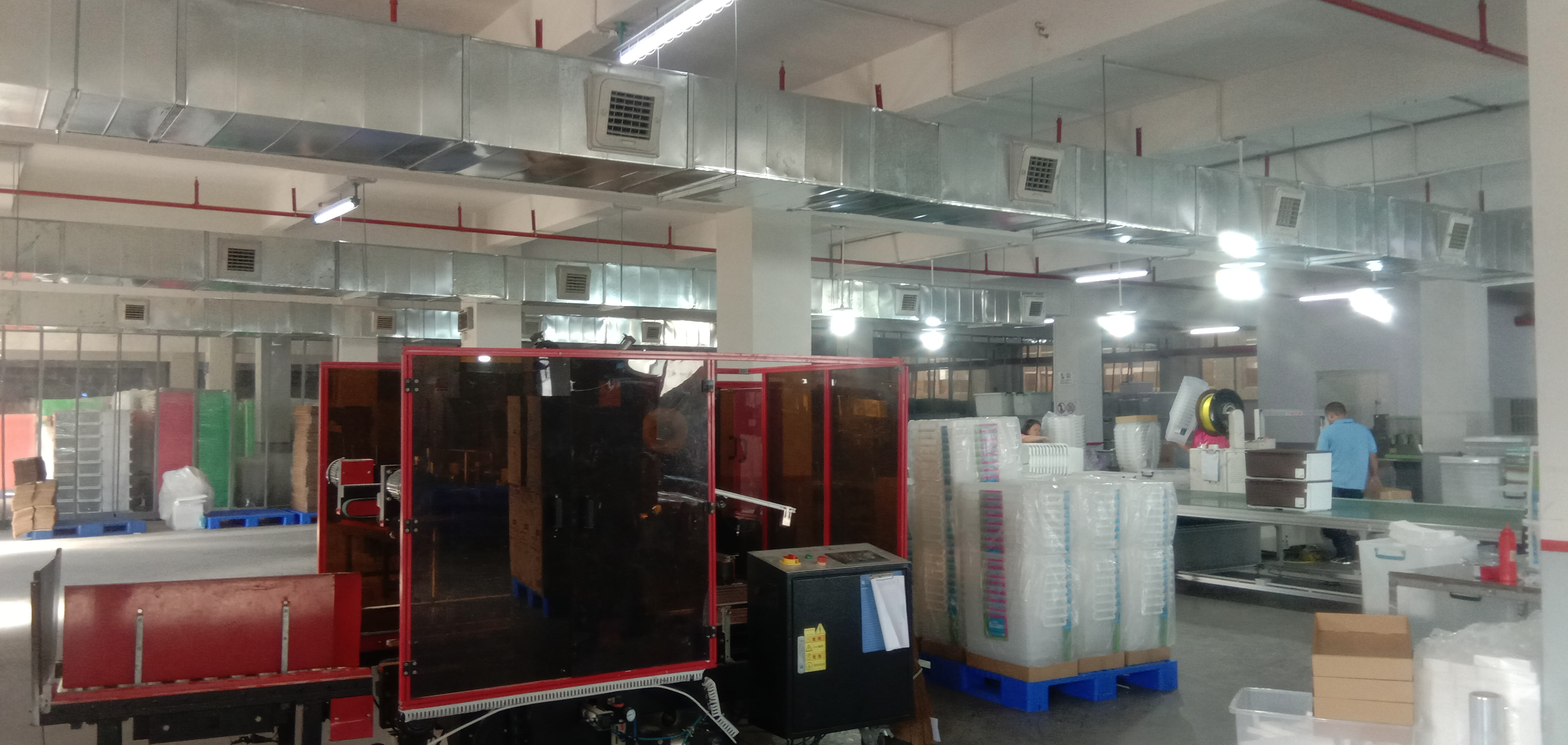 铁皮钢构厂房通风降温措施